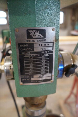 Søjleborremaskine TRUTOOL TT-16AF