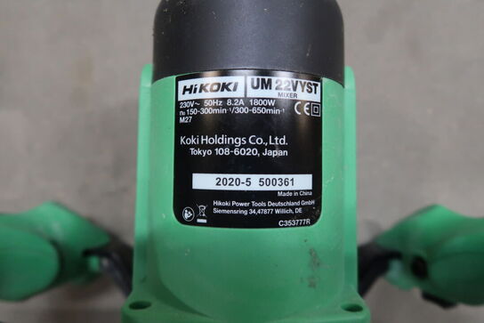 Dobb. Røremaskine med piskeris, HiKOKI UM22VYST 1800W