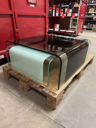 2 stk. Indskudsborde i glas