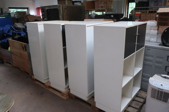 4 stk. reoler 45x80x128cm