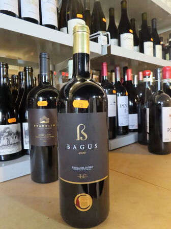 1 fl. rødvin, BAGÚS  2010, Lopez Cristobal Ribera del Duero - 1,5L Magnum