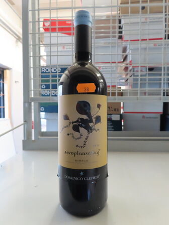 1 fl. rødvin, AEROPLANSERVEJ BAROLO 2011, Domenico Clerico Servaj Serralunga
