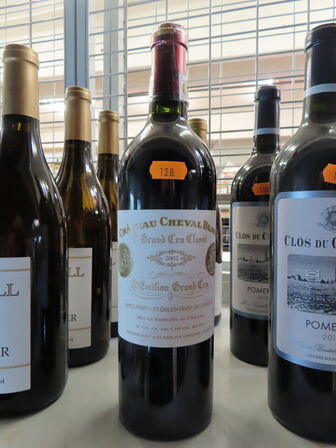 1 fl. rødvin, CHÀTEAU CHEVAL BLANC 2002, Saint Emilion, 1er Grand Cru Classé