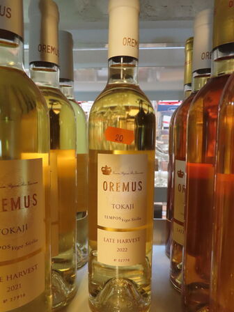 2 fl. dessertvin, OREMUS TOKAJI 2022, Late harvest, Tempos Vega Sicilia