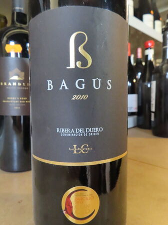 1 fl. rødvin, BAGÚS  2010, Lopez Cristobal Ribera del Duero - 1,5L Magnum