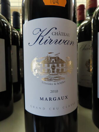 5 fl. rødvin, CHÂTEAU KIRVAN MARGAUX 2010, 3. Cru Grand Cru Classé, Margaux