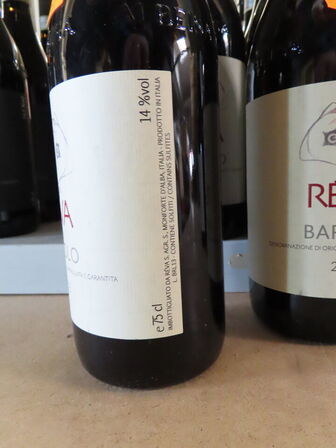 6 fl. rødvin, RÉVA BAROLO 2013, Piemonte, Italien