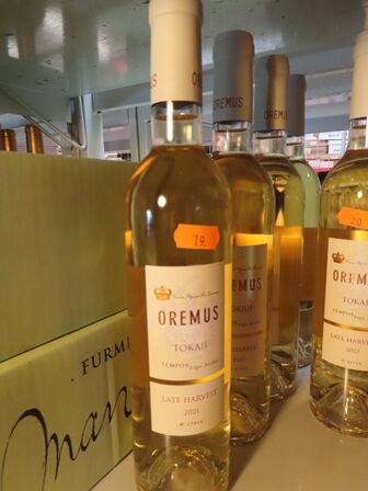 4 fl. dessertvin, OREMUS TOKAJI 2021, Late harvest, Tempos Vega Sicilia