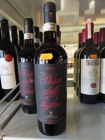 6 fl. rødvin, PIAN DELLE VIGNE BRUNELLO DE MONTALCINO 2018, Antinori Tenuta