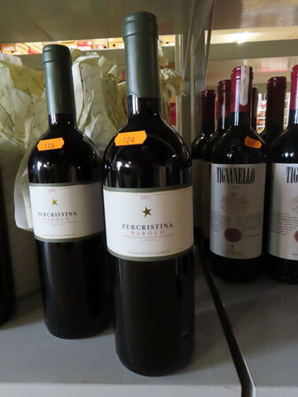 4 fl. rødvin, PERCRISTINA BAROLO 2007, Domenico Clerico