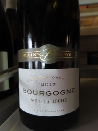 4 fl. hvidvin, BOURGOGNE SOUS LA ROCHE 2017,