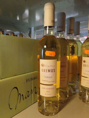 4 fl. dessertvin, OREMUS TOKAJI 2021, Late harvest, Tempos Vega Sicilia