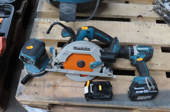 3 stk elværktøj MAKITA