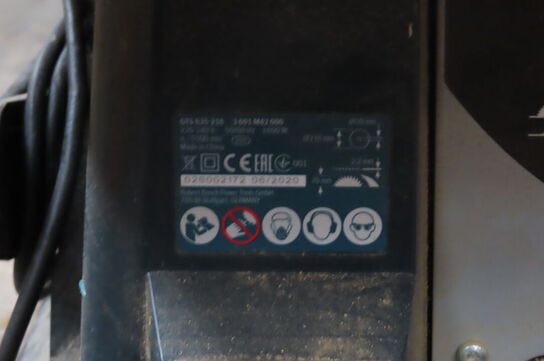 Bord rundssav BOSCH GTS 635-216