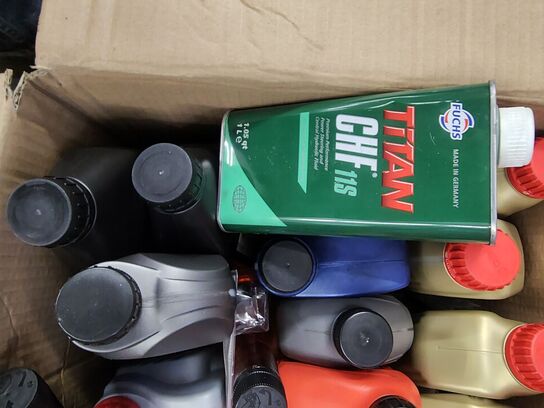 Diverse olieprodukter.