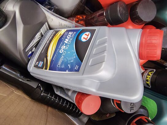 Diverse olieprodukter.