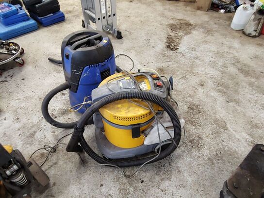 Støvsuger og vådsuger. 