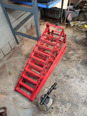 To stk. Opkørselsramper