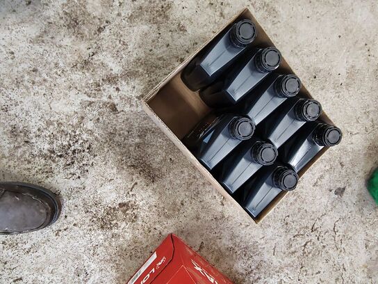 9 x 1 l. syntetisk olie