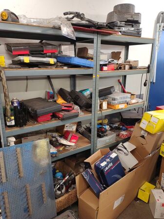 To reoler med indhold. 