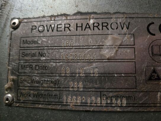 Rotorharve med så kasse