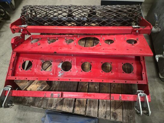 Rotorharve med så kasse