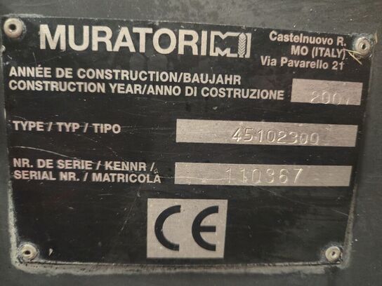 Rotorharve med så kasse