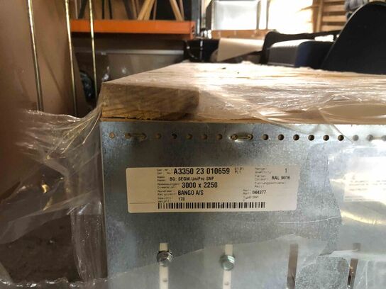 Supergate ledhejseport med automatik 3000x2250 mm 