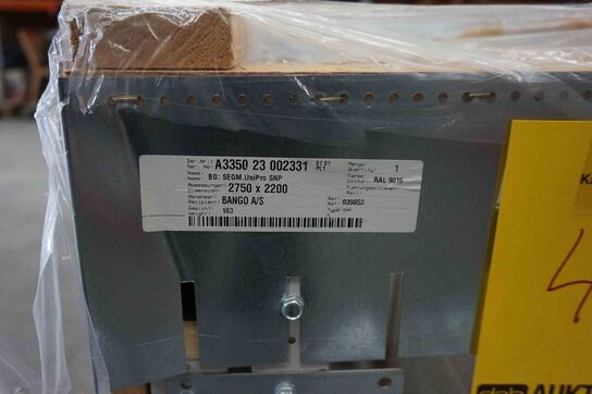 Supergate ledhejseport med automatik 2750x2200 mm 