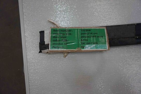 Supergate ledhejseport med automatik 3500x2140 mm 