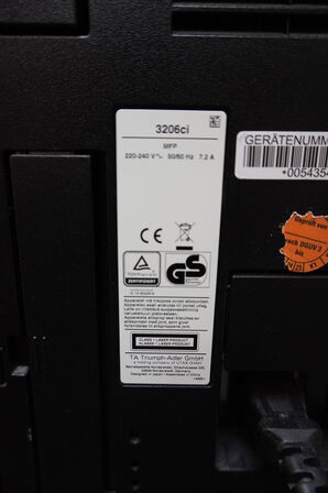 Multifunktionsprinter TRIUMPH-ADLER 3602 ci (Forsendelse ikke muligt)