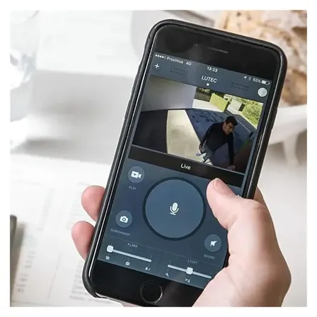 Draco flood kamera led SmartHome udendørslampe(ubrugt)