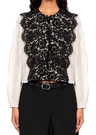 Norabelle L/SLV Top SEA NEW YORK Str.: L