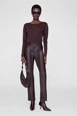 Sylvie Long Sleeve Tee ANINE BING Str.: M