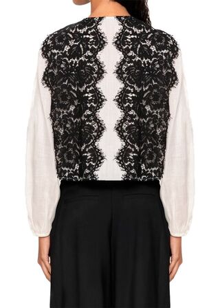 Norabelle L/SLV Top SEA NEW YORK Str.: L