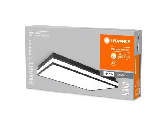 Ledvance loftlampe orbis magnet 42 watt led sort wifi 60 x 30 cm(ubrugt)