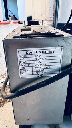 Donut maskine, model T-101