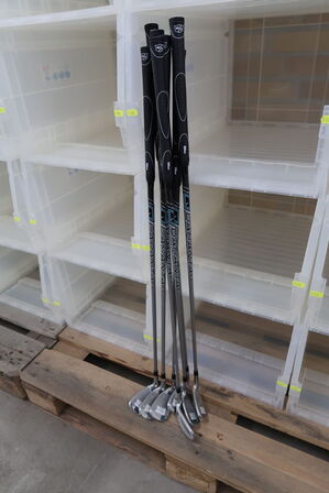 Golfjern sæt WILSON  7,8,9,S,G,G,P - JERN