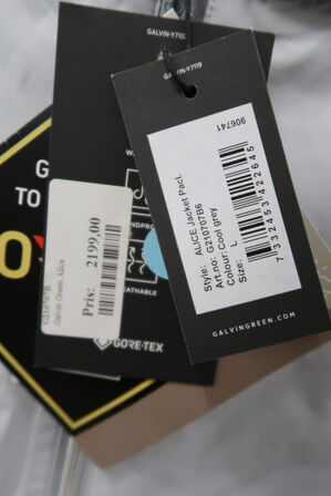 Regnjakke Dame GALVIN GREEN STR. LARGE