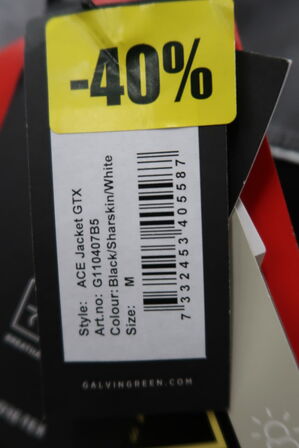 Regnjakke Herre GALVIN GREEN STR. MEDIUM