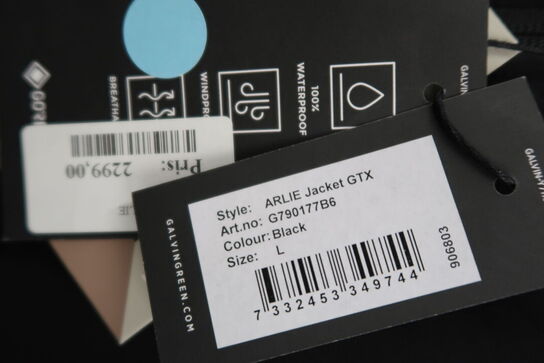 Regnjakke Herre GALVIN GREEN STR. LARGE