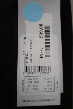 Golfbukser Herre ADIDAS STR. W28 L32