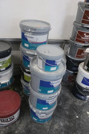 Div. Maling SIGMA, DYRUP m.fl.