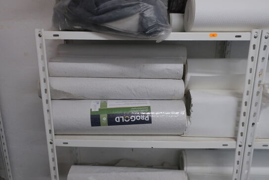 2 fag lagerreoler med div. Varelager