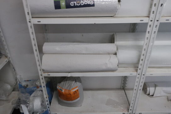 2 fag lagerreoler med div. Varelager