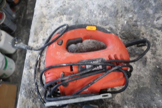 2 stk. varmepistoler MAKIRA, STEINEL samt stiksav