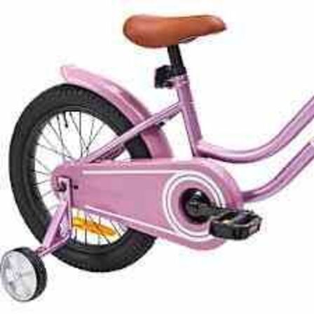 Puch børnecykel 1 gear 16" - lyserød 