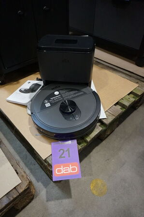 Wilfa Innobot robotstøvsuger- og moppe RVC-B4LIN+ - sort 