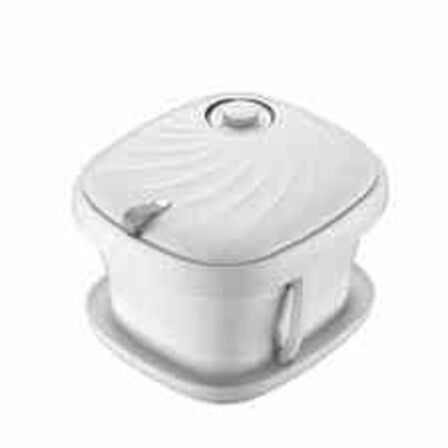 Foldbar fodspa med boblemassage