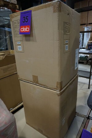 2 stk. Pop out sofa/sengeborde Hvid Ø: 40 cm H: 52 cm